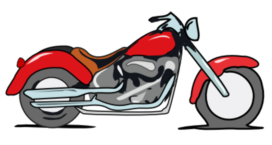 motorcycle clipart cruiser