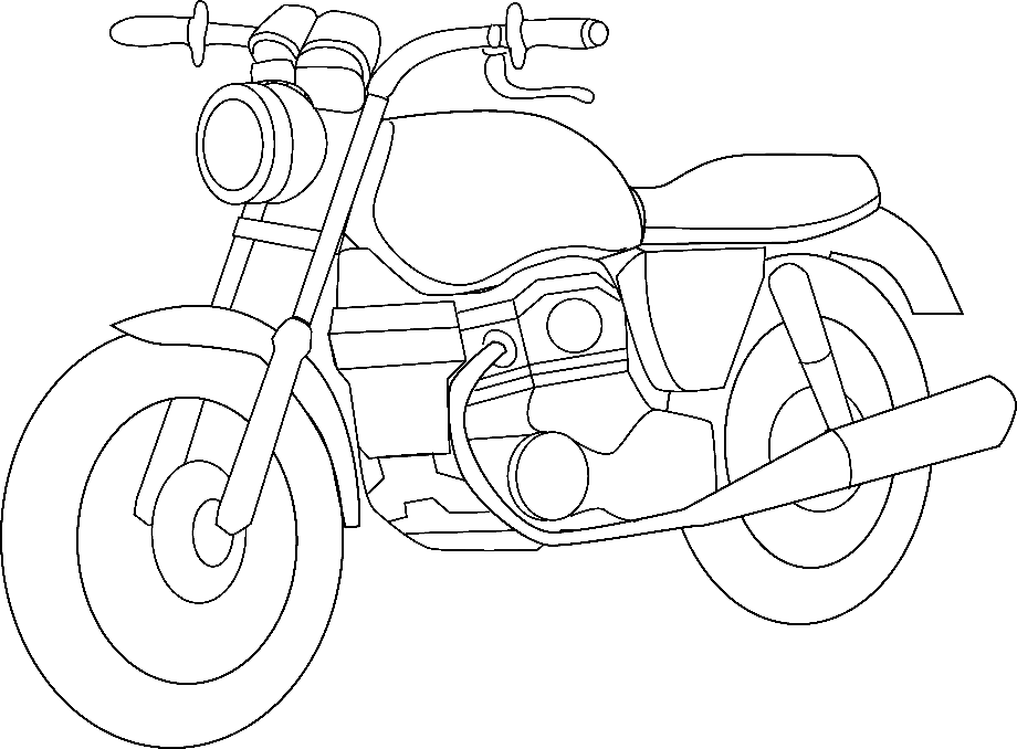 Download High Quality motorcycle clipart black Transparent PNG Images ...
