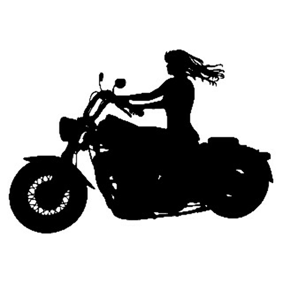 Download High Quality Motorcycle Clipart Woman Transparent Png Images