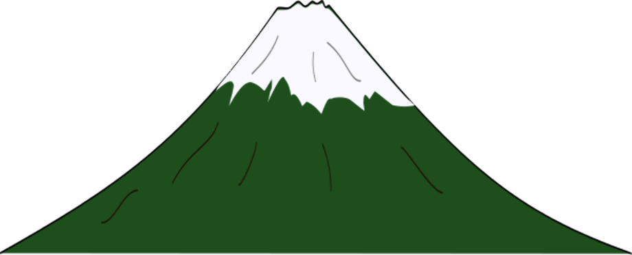 mountains clipart cute