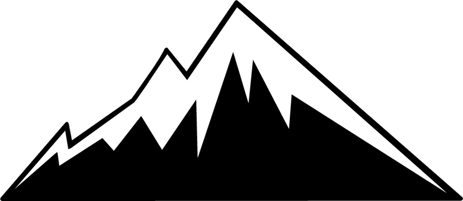 mountains clipart vector