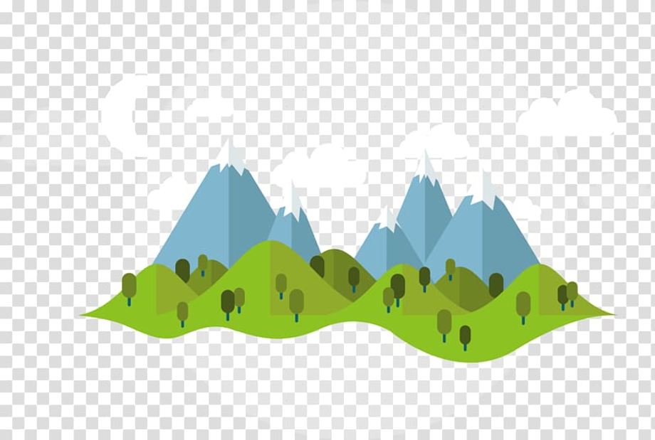 Download High Quality mountains clipart cartoon