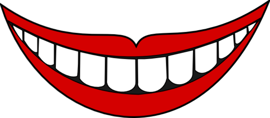 tongue clipart smile
