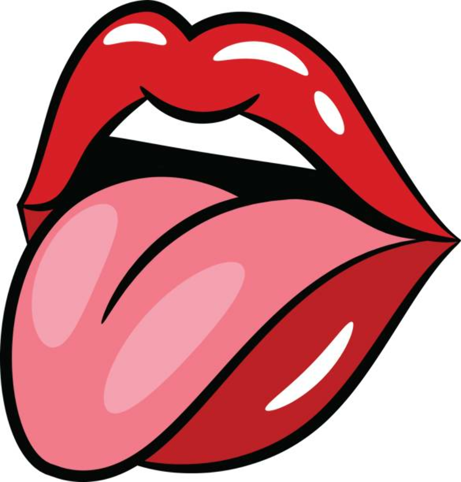 tongue clipart animated