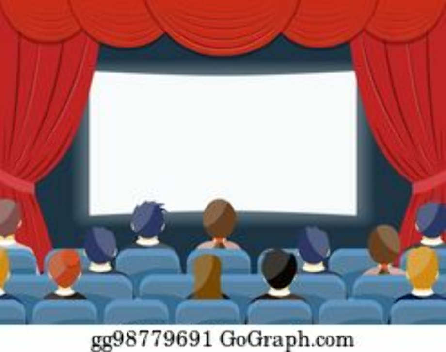 movie theater clipart screen
