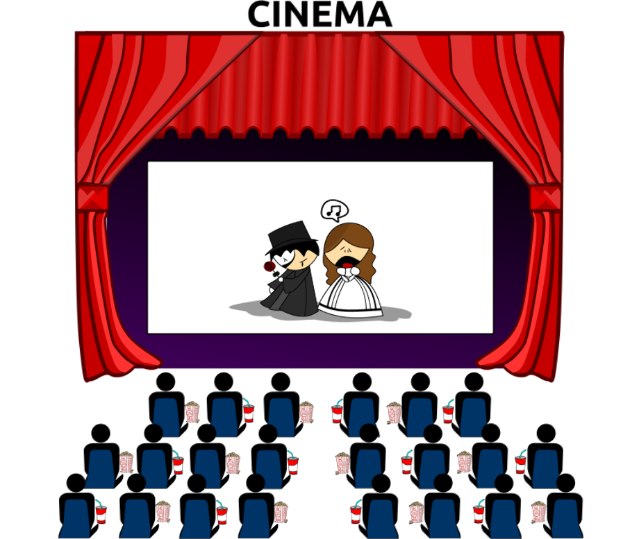 Download High Quality movie theater clipart building Transparent PNG