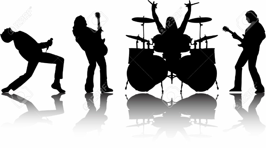 band clipart shadow