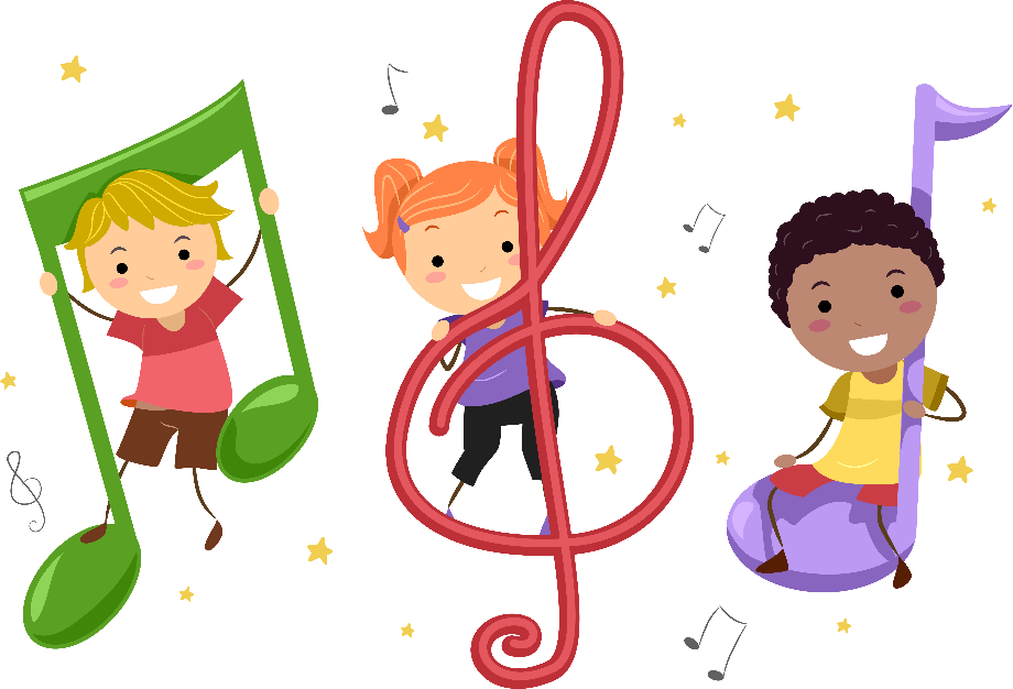 music clipart singing