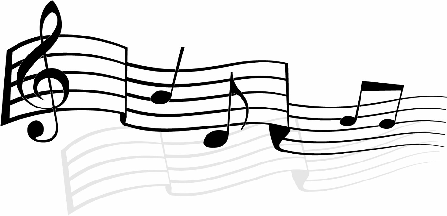 music notes clipart vector