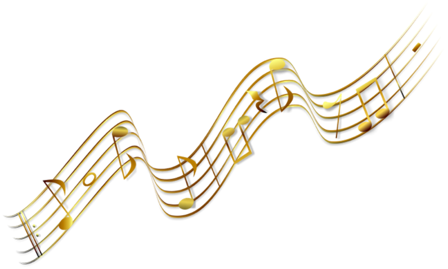 Download High Quality Music Note Clipart Gold Transparent Png Images