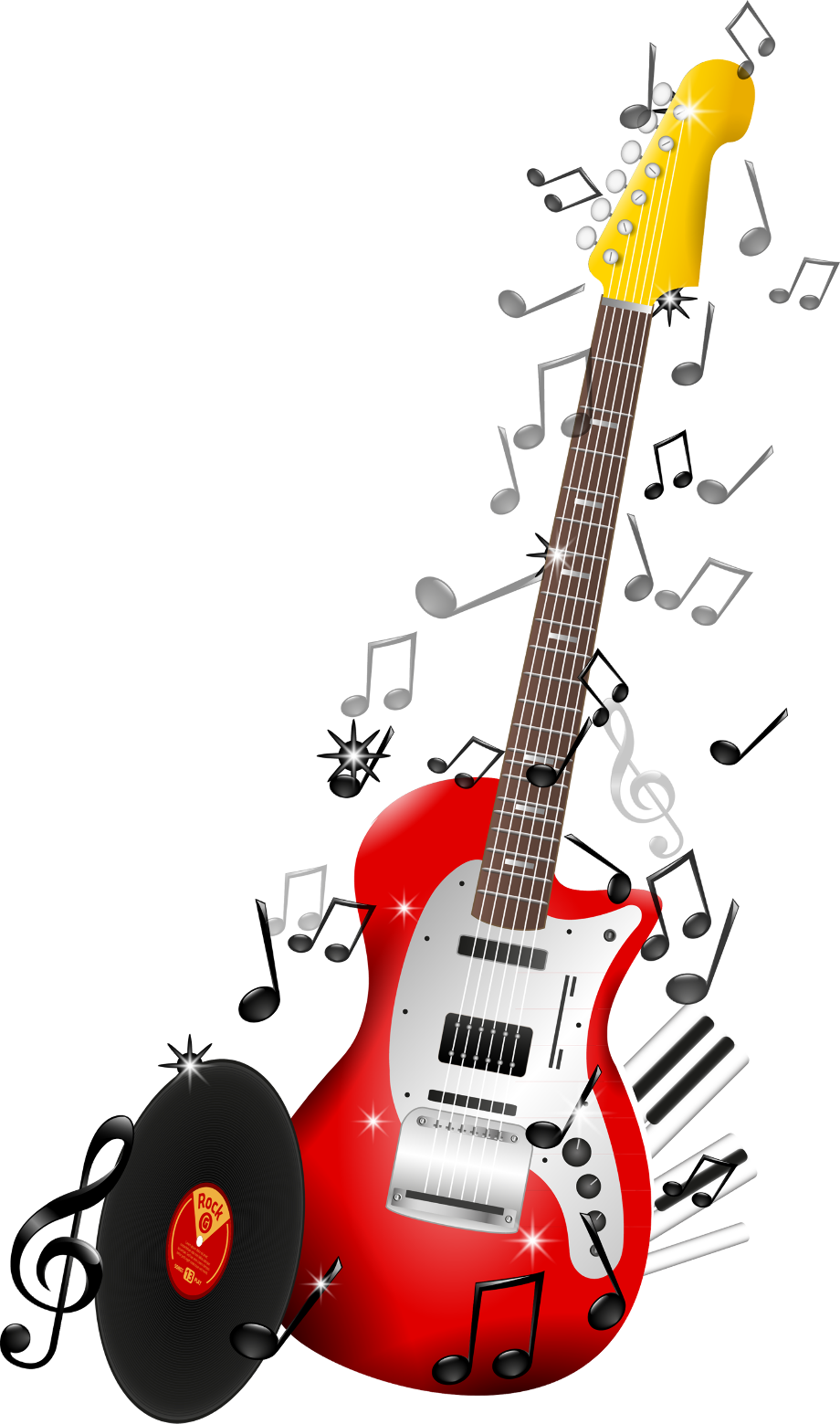 Download High Quality Music Notes Clipart Guitar Transparent Png Images