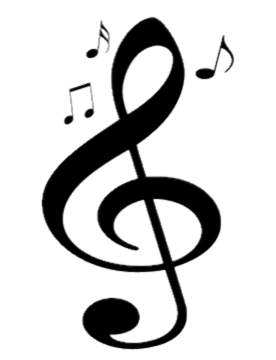 music notes transparent animated
