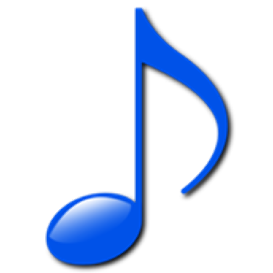 Download High Quality Musical Notes Clipart Blue Transparent Png Images