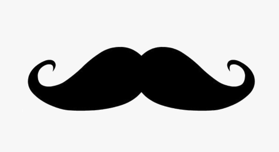 mustache clip art silhouette
