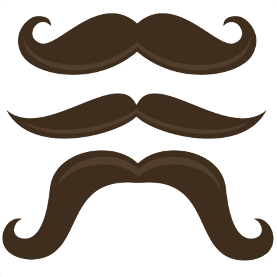 Download High Quality mustache  clipart brown Transparent 