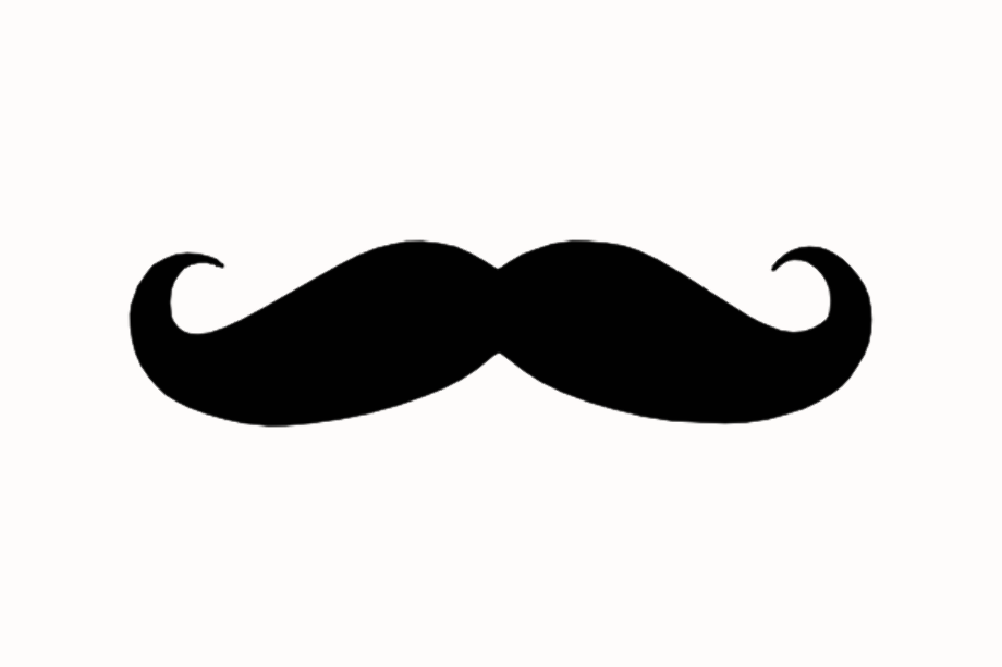 mustache clip art large