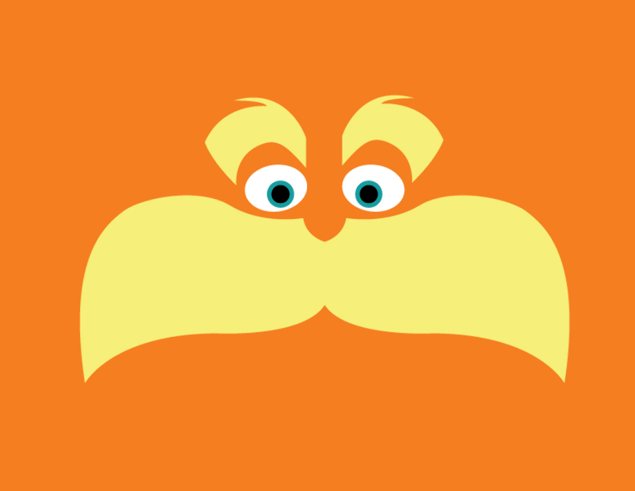 Download High Quality Mustache Clipart Lorax Transparent PNG Images