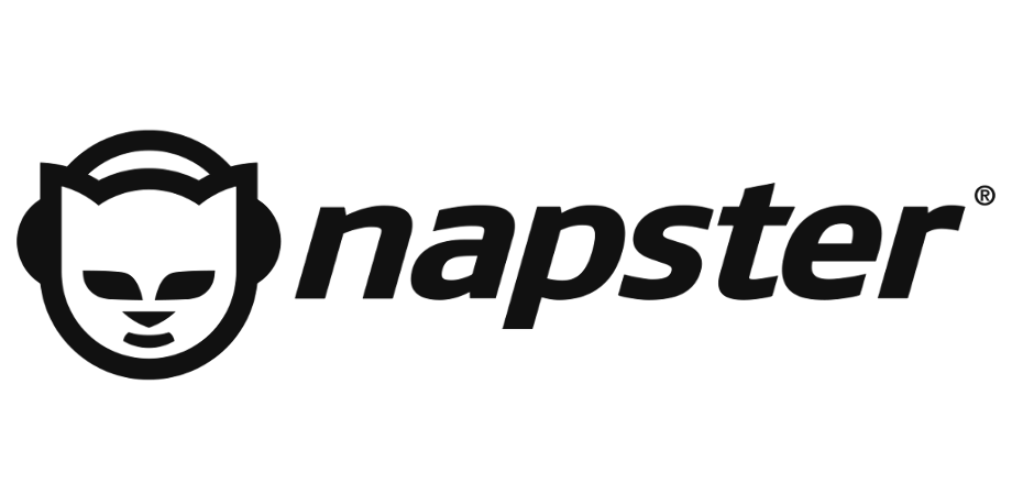 napster logo black