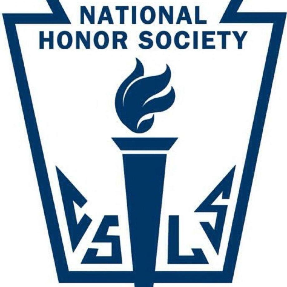 national honor society logo blue