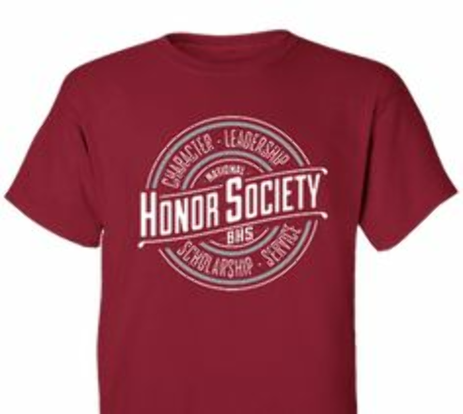 national honor society logo shirt