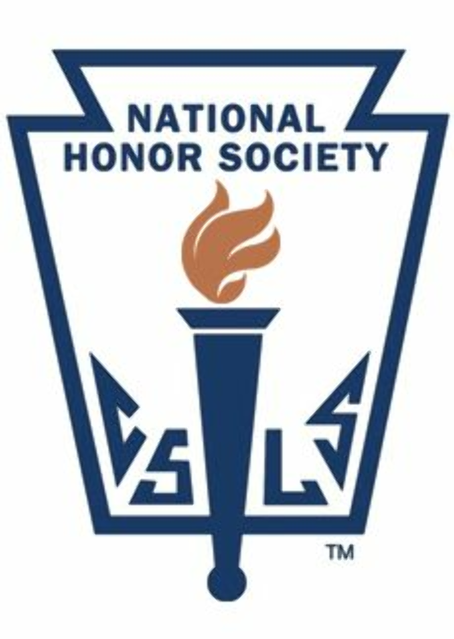 national honor society logo torch