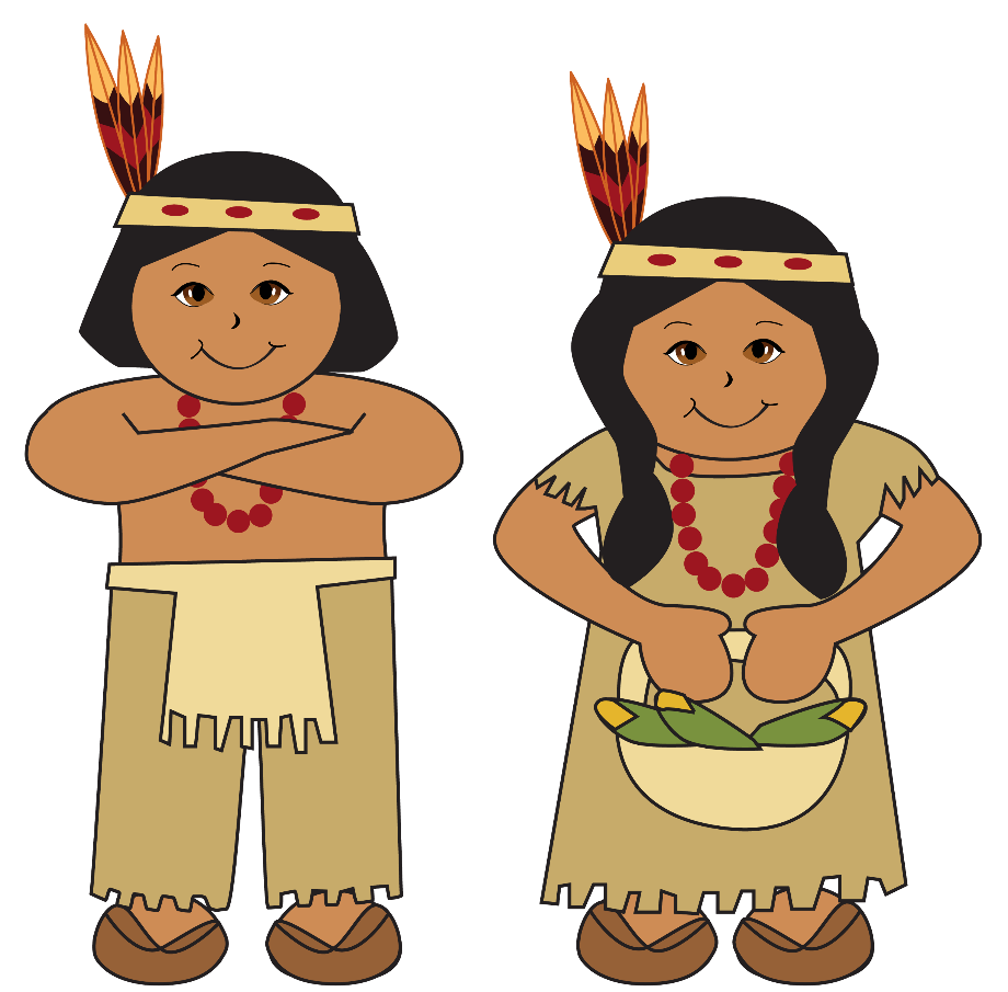 native american clipart easy