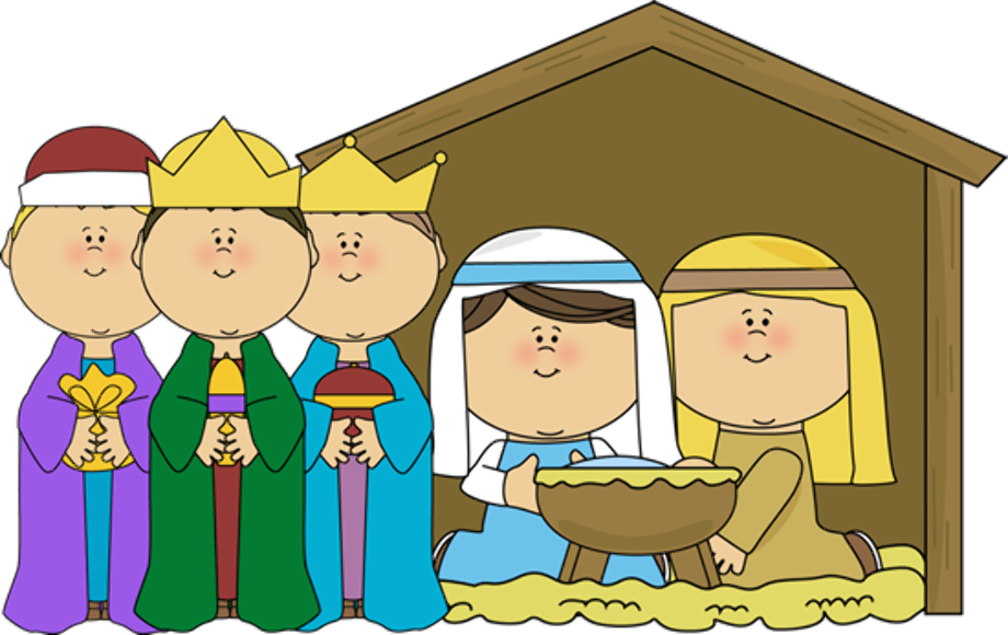 Nativity clipart preschool.