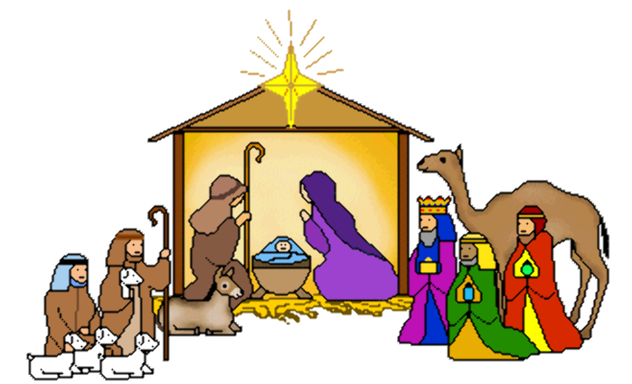 nativity clipart holy family