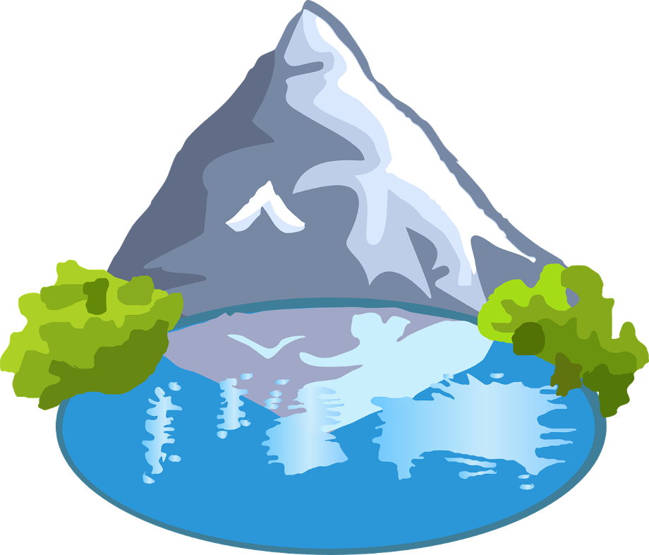 lake clipart simple