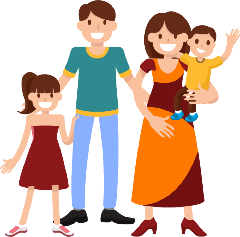 communication clipart family