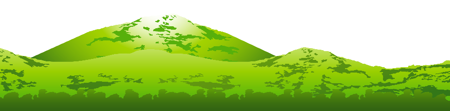 mountain clipart green