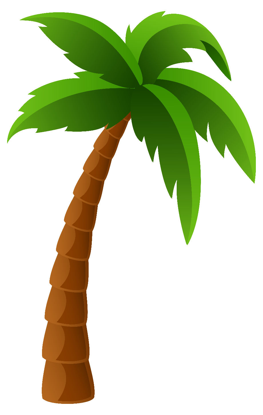 hawaiian clipart palm tree