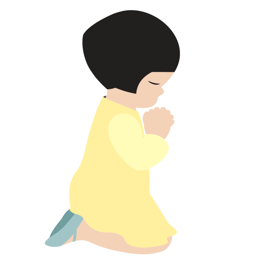 Nature clipart praying