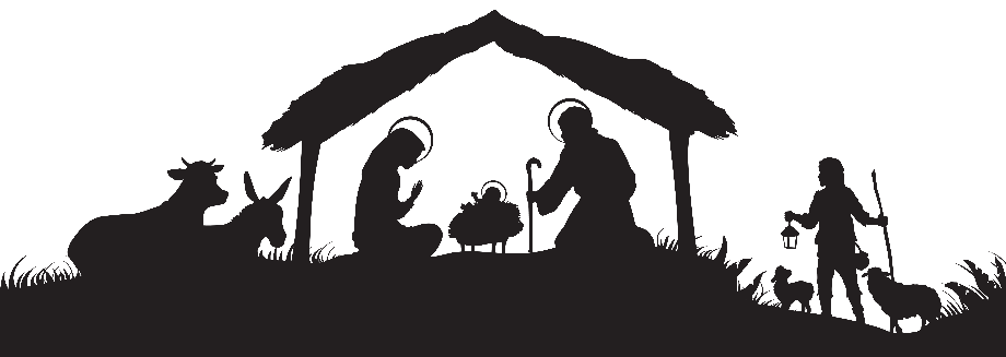 nativity clipart silhouette
