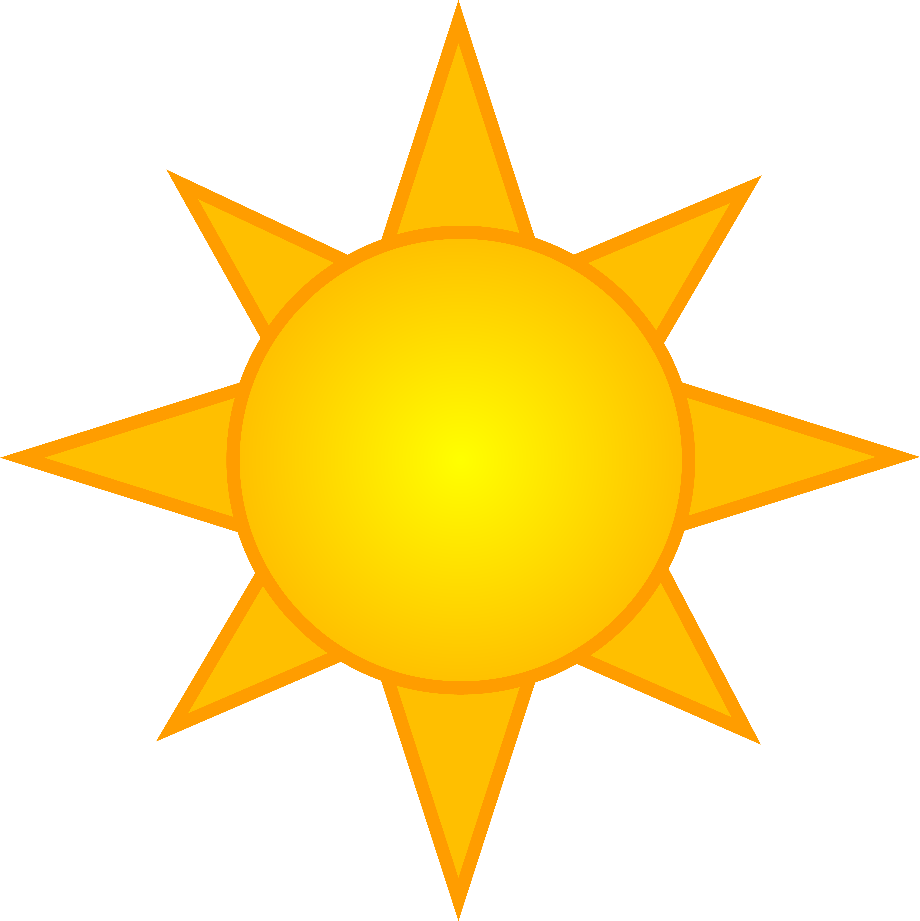 clipart sun template