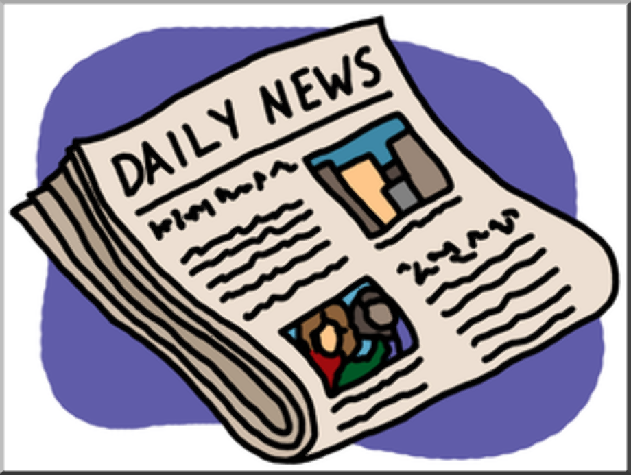 newspaper clipart color