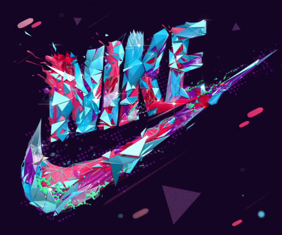 Download High Quality nike swoosh logo colorful Transparent PNG Images
