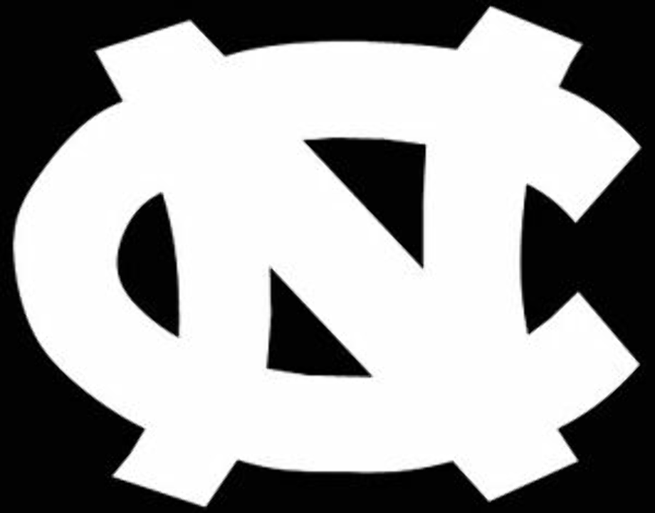 north carolina logo white