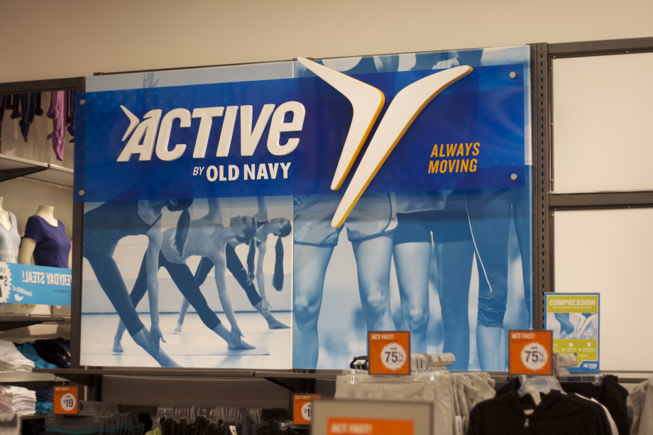 old navy logo active