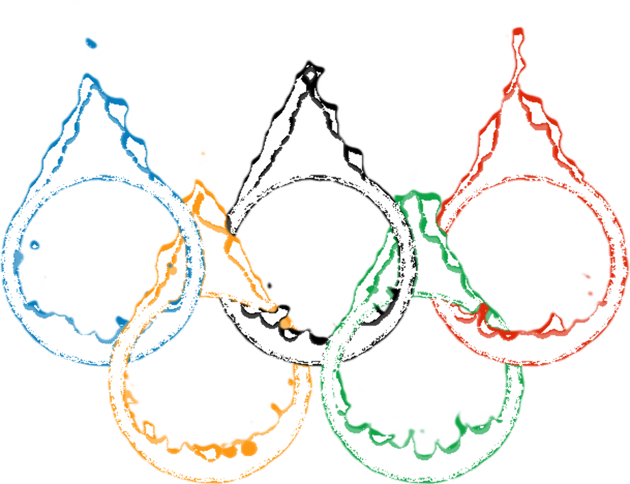 olympic logo fire