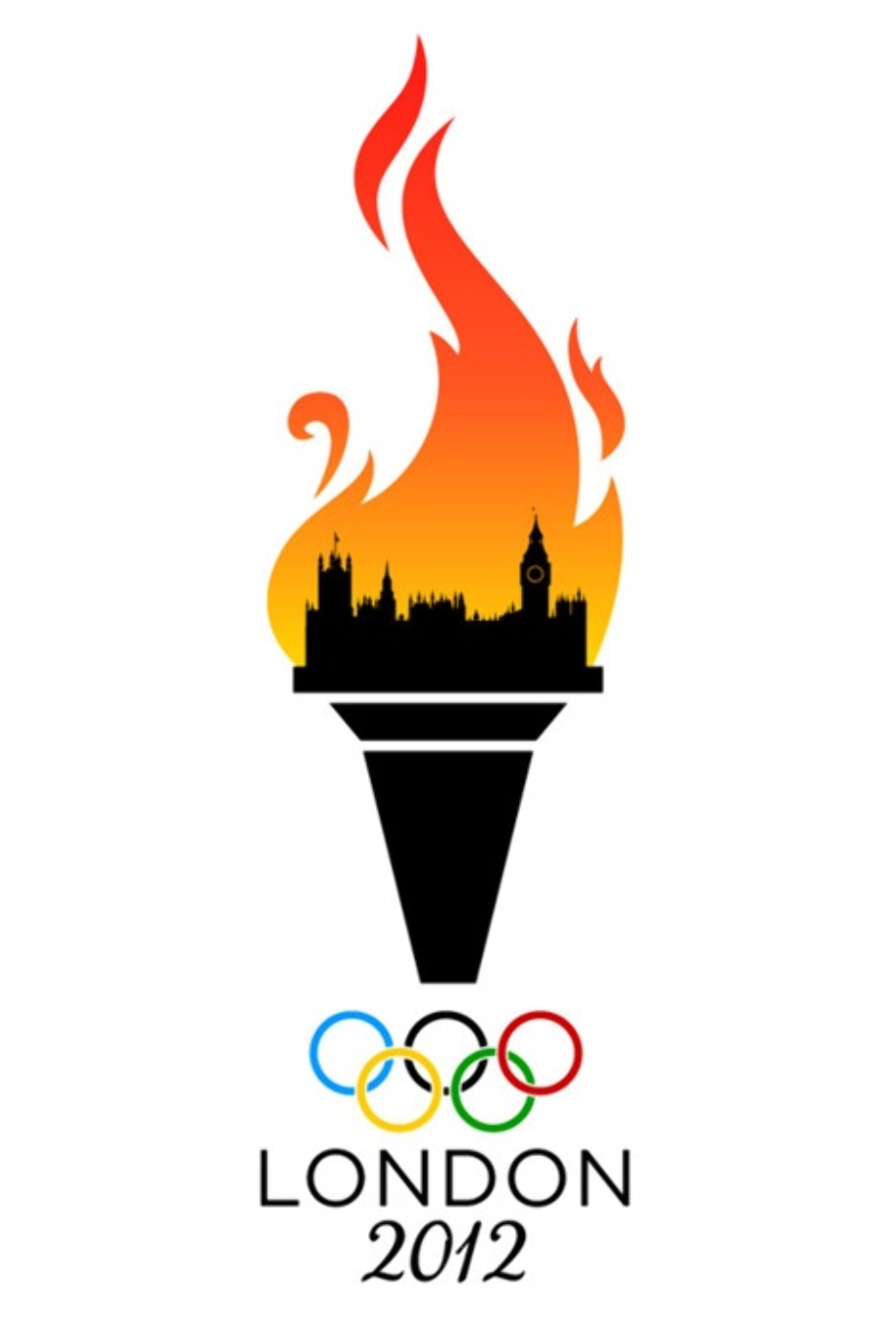 Олимпийский огонь эмблема