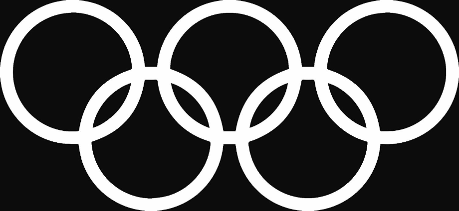 olympic logo white
