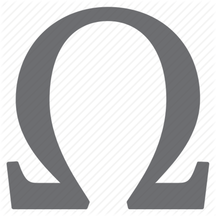 Download High Quality Omega Logo Greek Alphabet Transparent Png Images