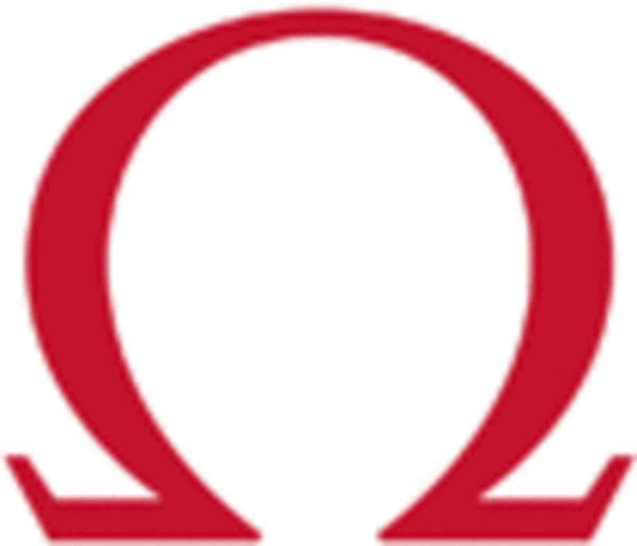 omega logo red