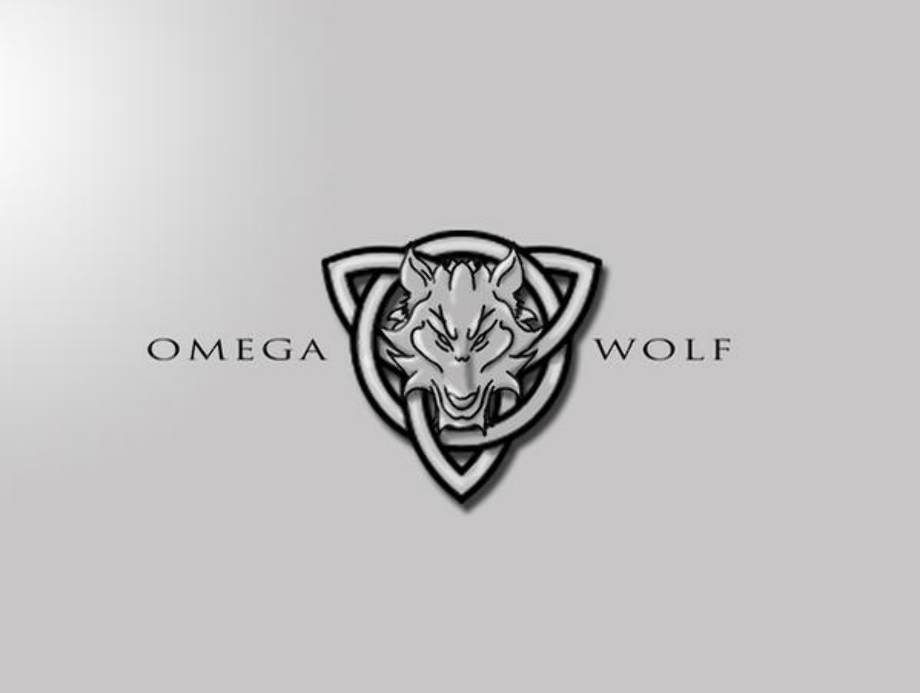 omega logo wolf