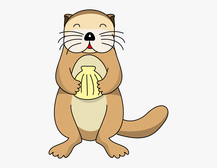 otter clipart birthday