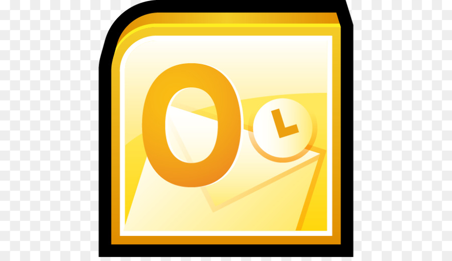 outlook logo yellow