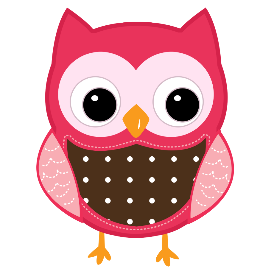 owl clipart colorful
