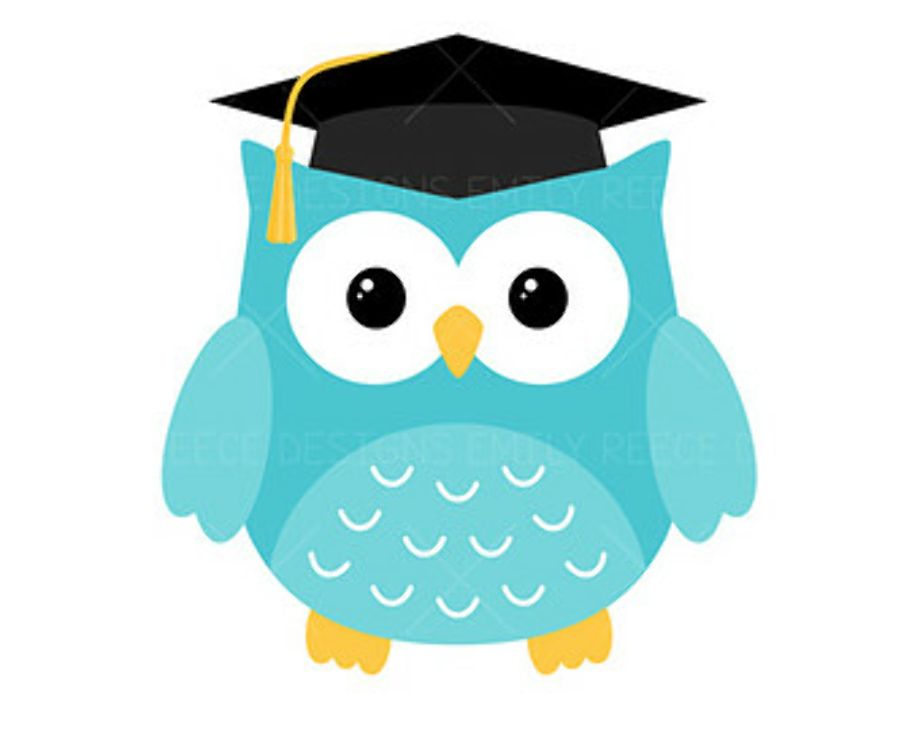 graduation clip art owl