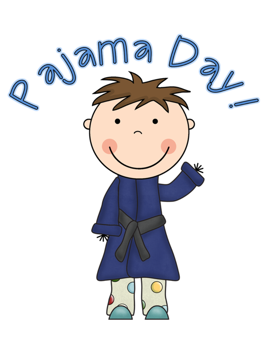 pajama clipart day school
